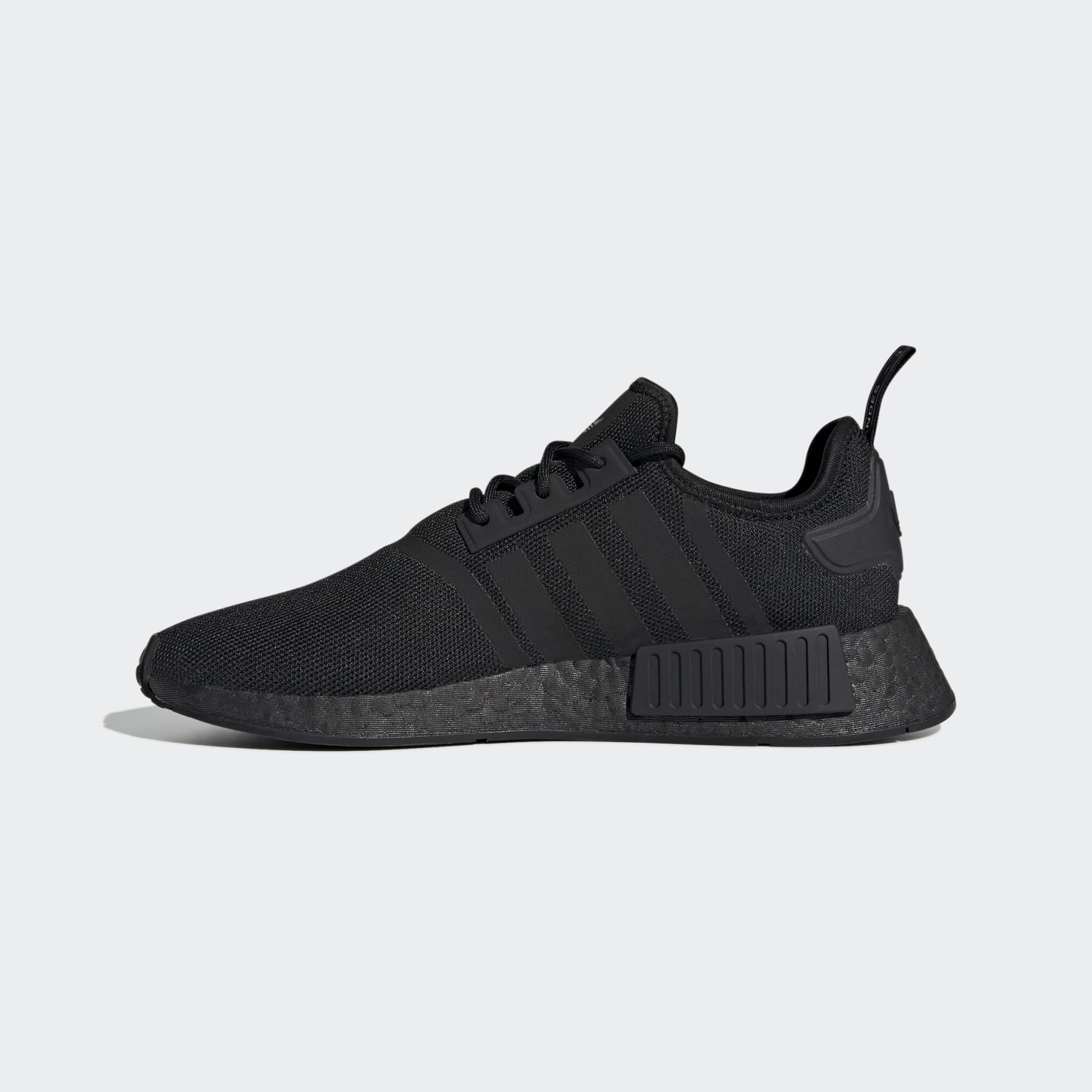 MENS ADIDAS NMD_R1 PRIME BLUE (TRIPLE BLACK) - Image 4