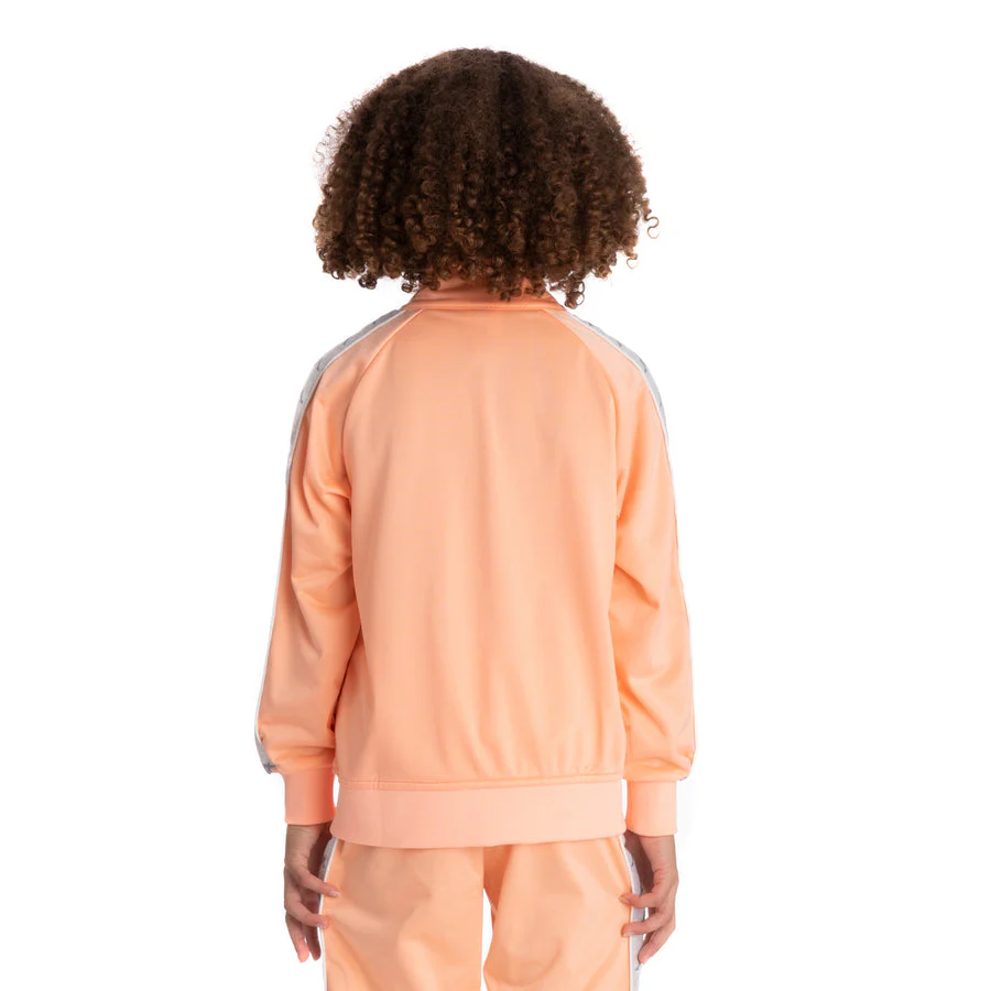 KID'S BANDA DULLO TRACKSUIT (ORANGE/GREY) - Image 3