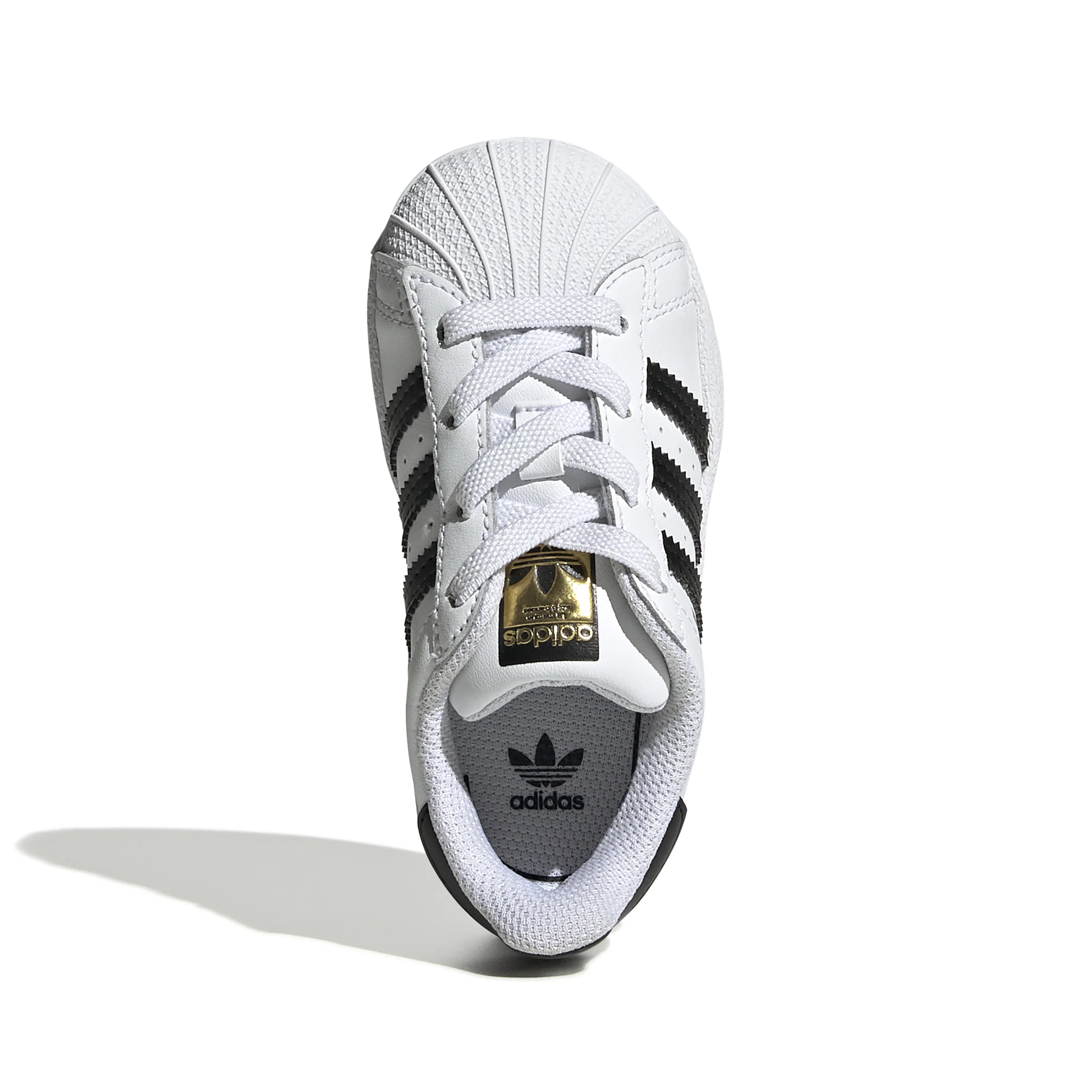 Little Kids ADIDAS SUPERSTAR TD (WHITE/BLACK) - Image 4