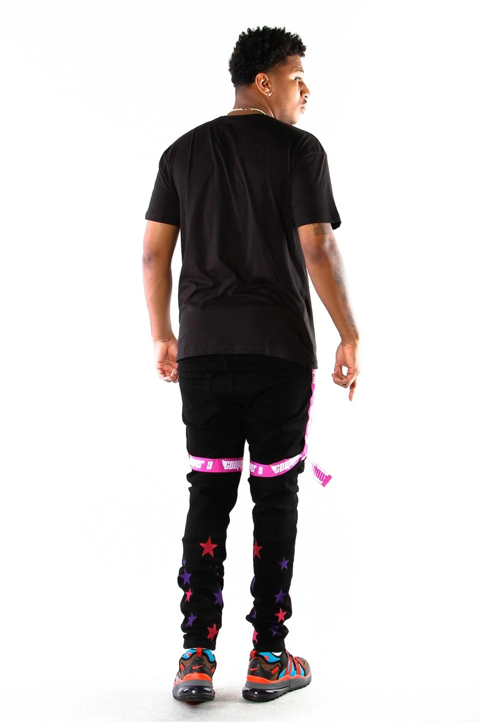 MEN'S 506 "STAR" JEANS (BLACK PURPLE) - Image 4