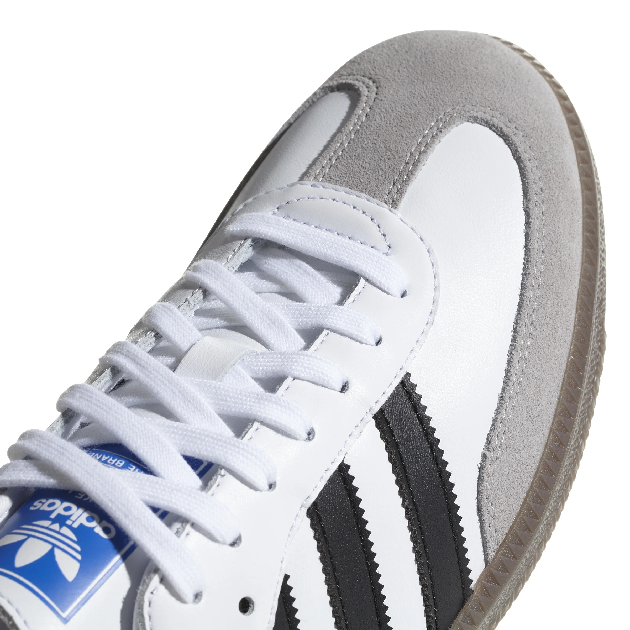 MENS ADIDAS SAMBA OG (CLOUD WHITE/CORE BLACK/GUM) - Image 5