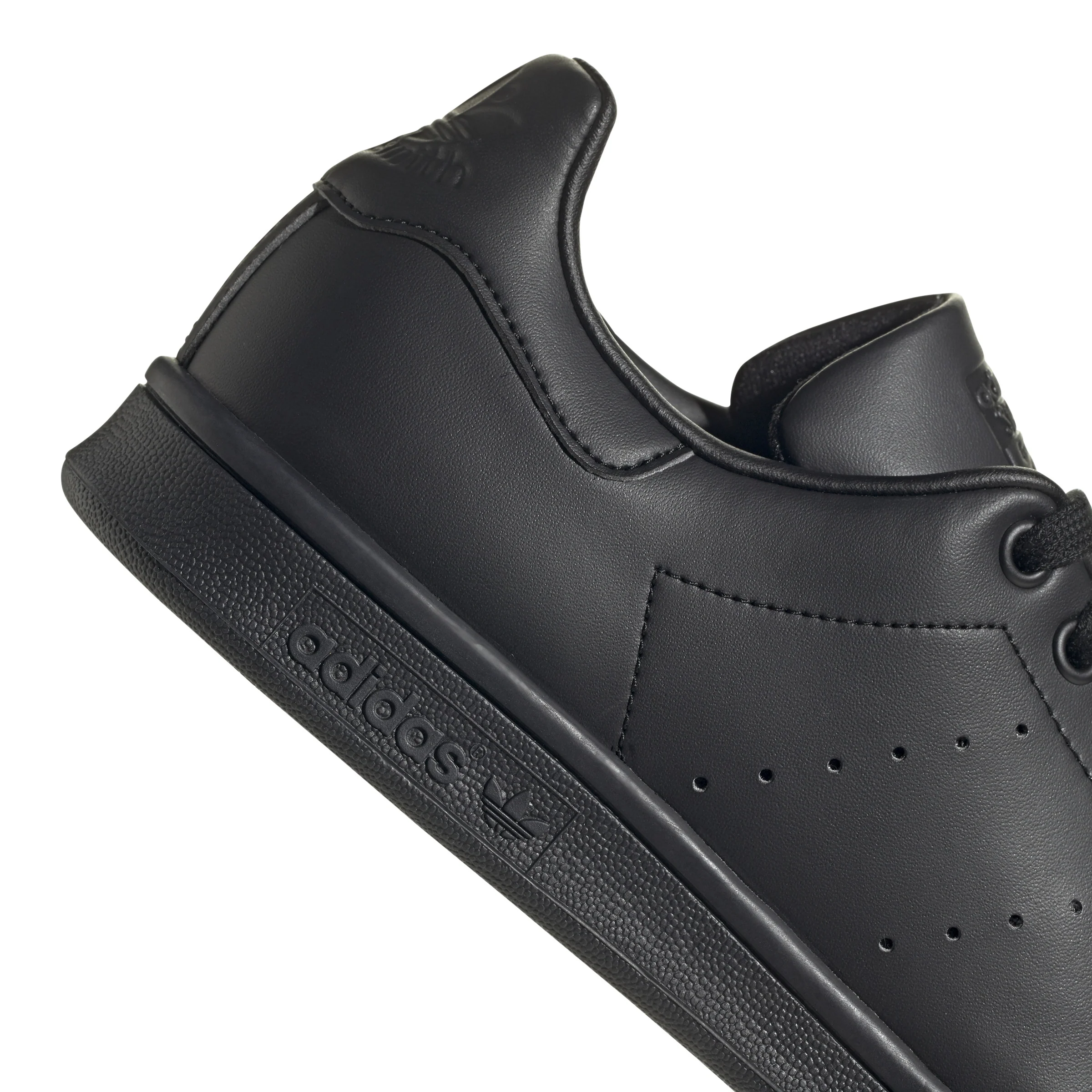 Men's Adidas STAN SMITH (Black/Black) - Image 4