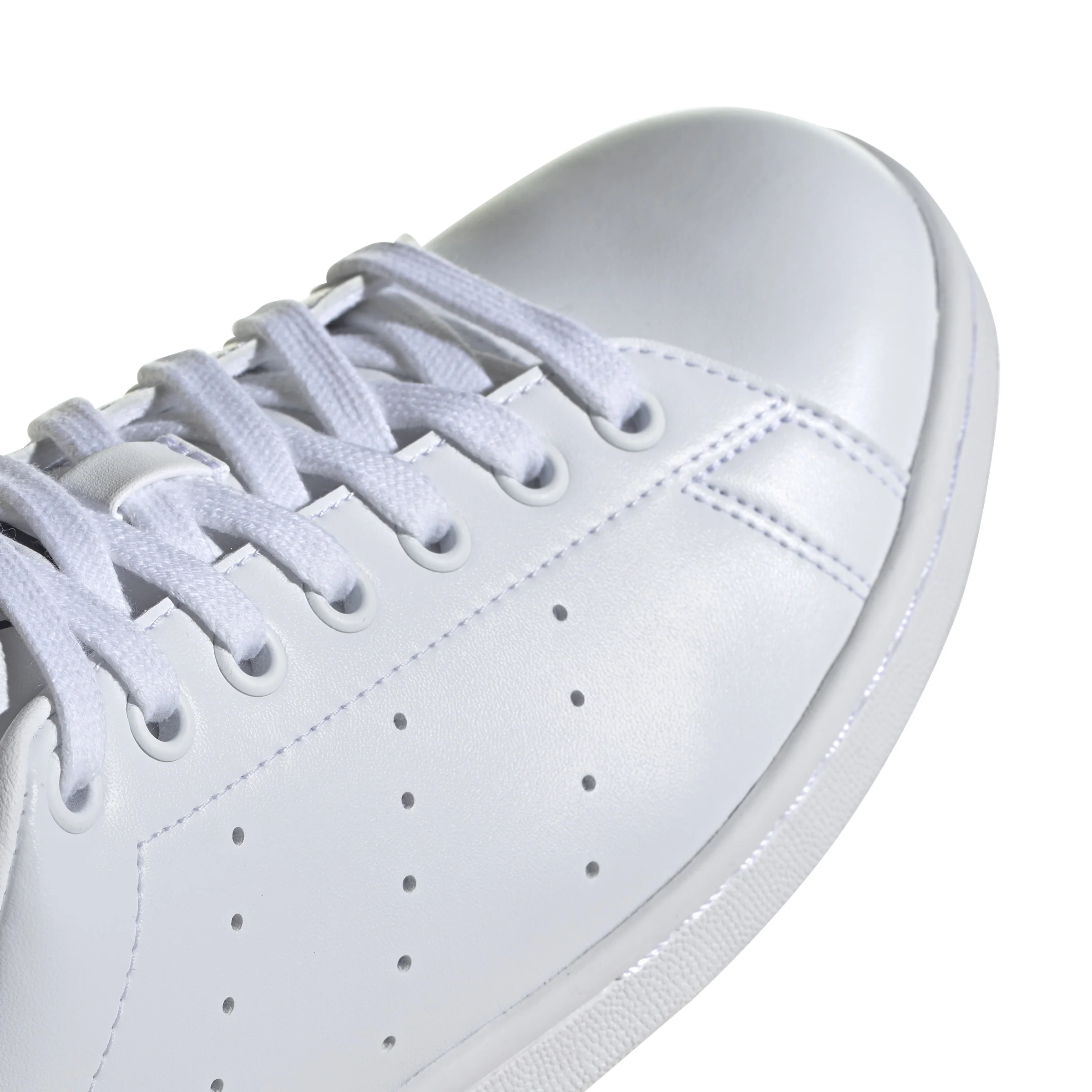 Men's Adidas STAN SMITH (Cloud White / Cloud White / Collegiate Navy) - Image 4