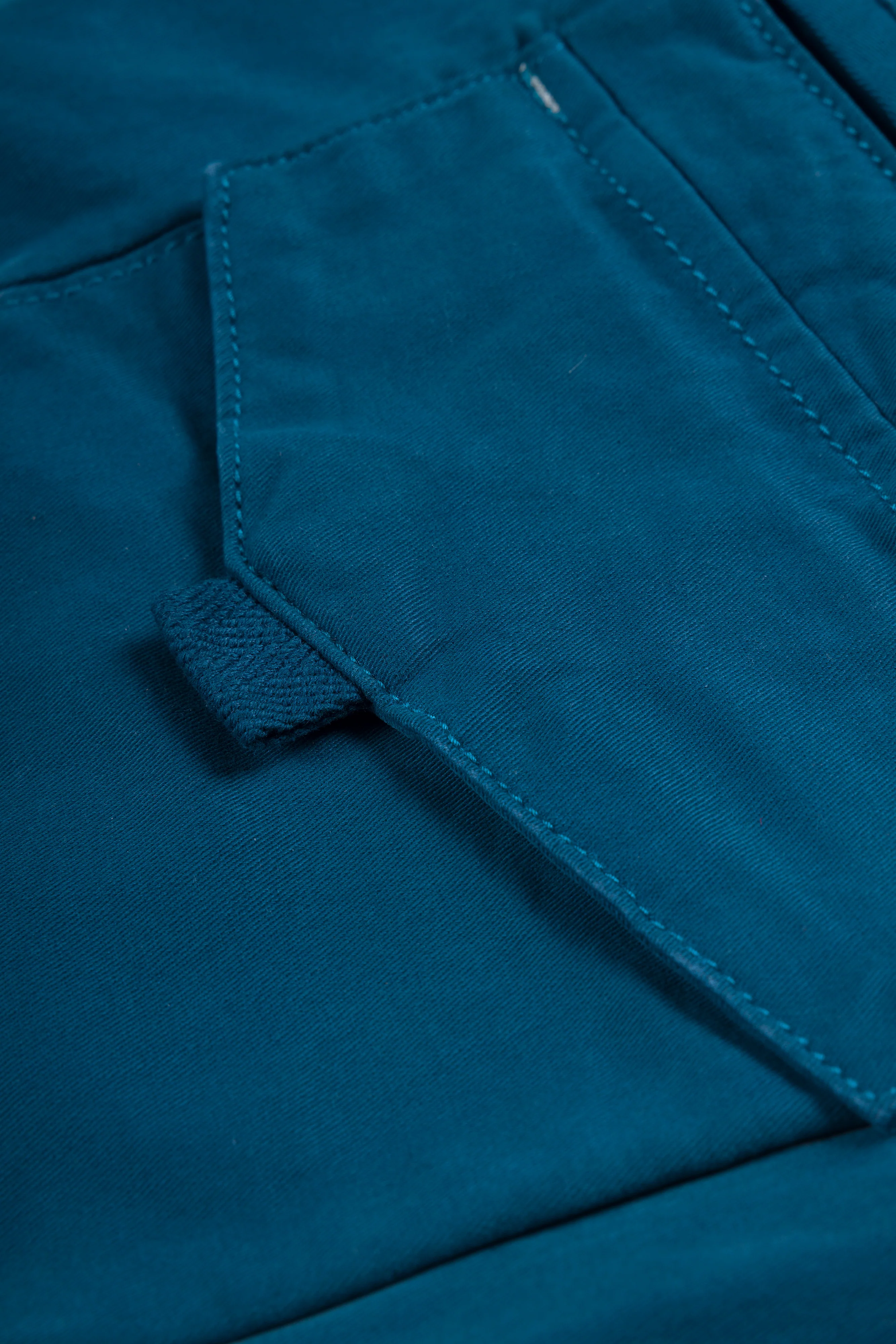 MICHAEL | MEN'S STRETCH TWILL CARGO JEAN (DARK TEAL) - Image 4