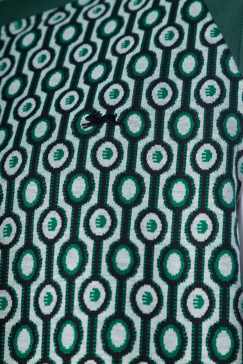 QUINTON | MENS LS SWEATER (FOREST) - Image 3