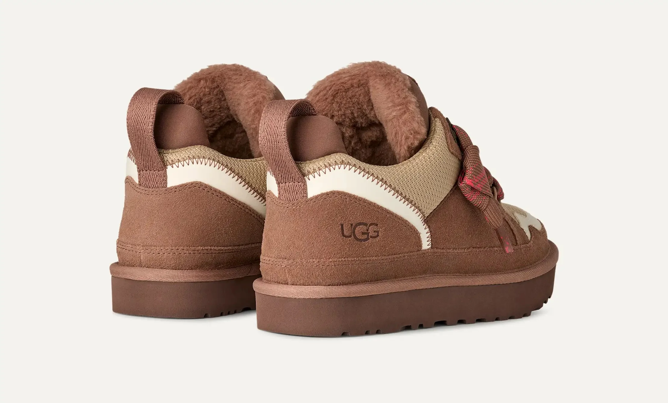 WOMENS UGG LOWMEL (ROCKY OAK) - Image 3