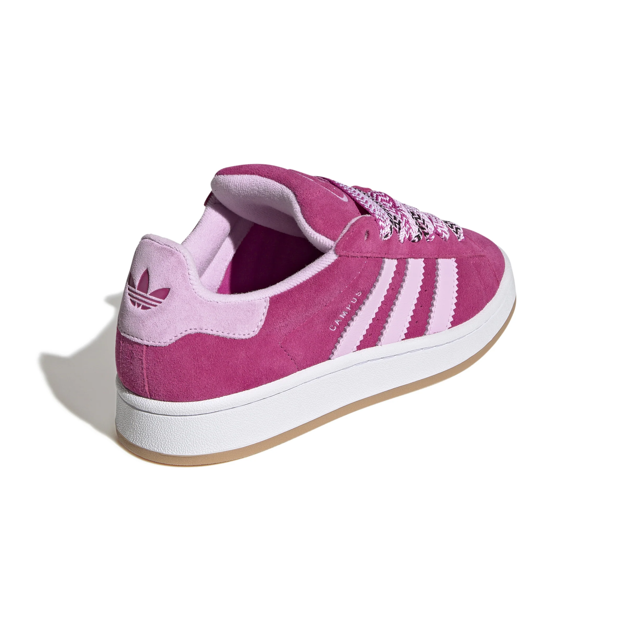 WOMENS ADIDAS CAMPUS 00S (Semi Lucid Fuchsia / Orchid Fusion / Cloud White) - Image 3